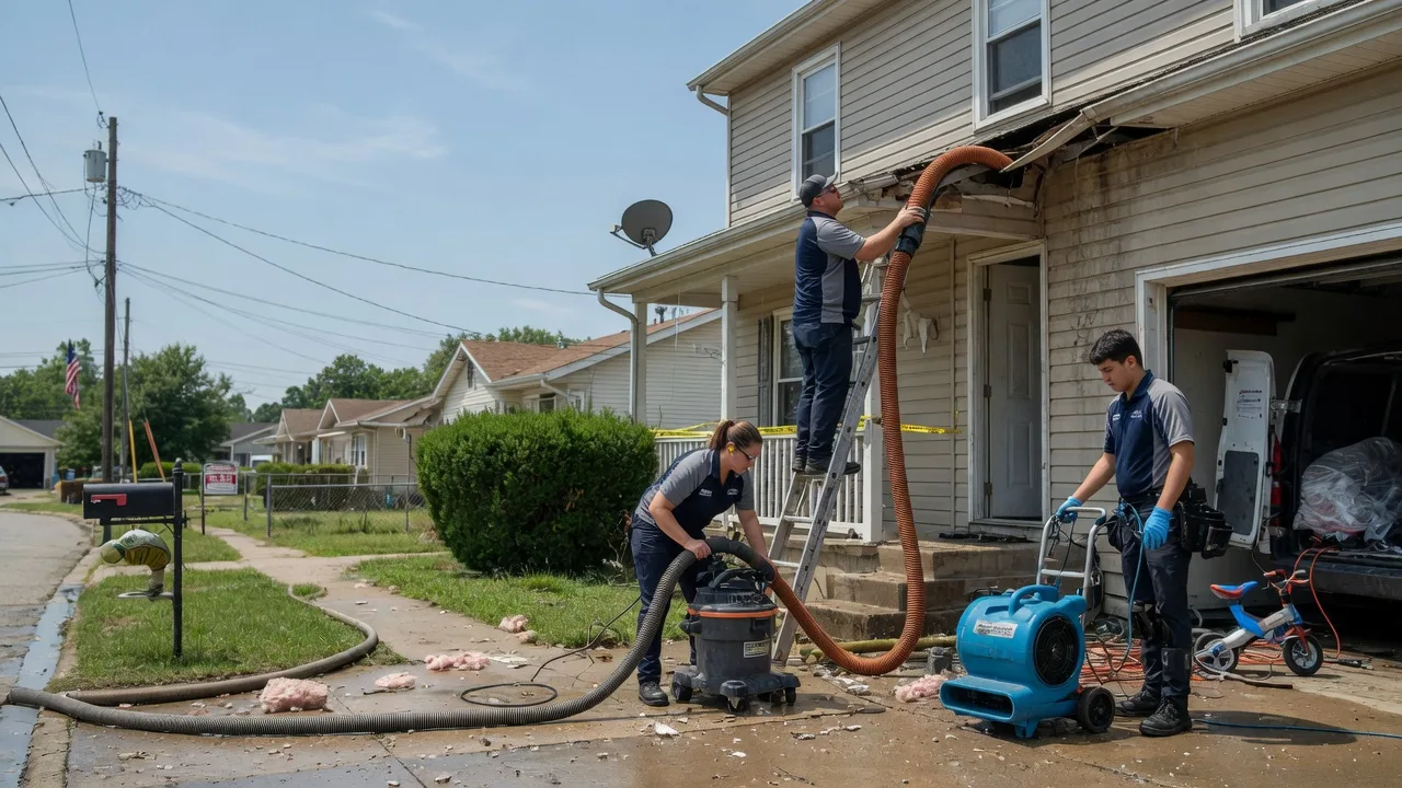 Water Damage Restoration in Martinton, IL near me